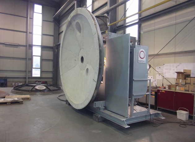 aquecedores e secadores horizontais - Mapeko