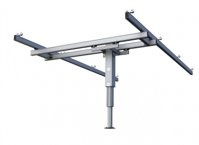 eixos de elevação em alumínio eepos